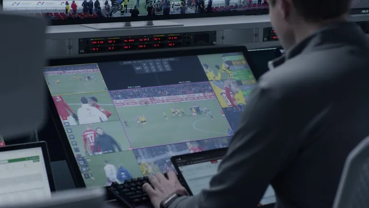 Bundesliga VAR studio by Sportec Solutions