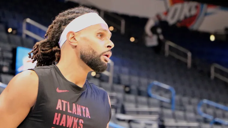 Patty Mills Atlanta Hawks in OKC