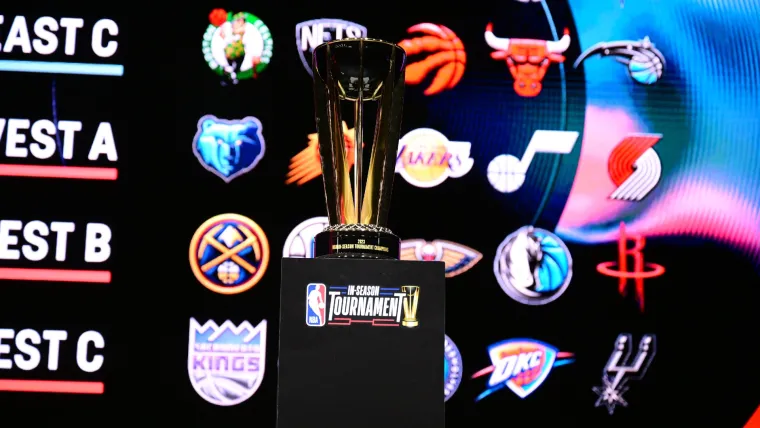 NBA In-Season Tournament trophy