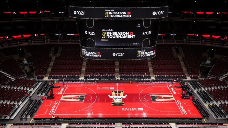 United Center In-Season Tournament Court