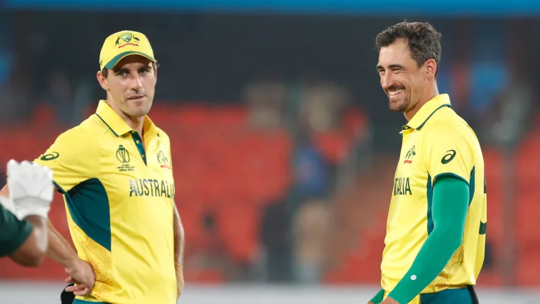 Pat Cummins Mitchell Starc