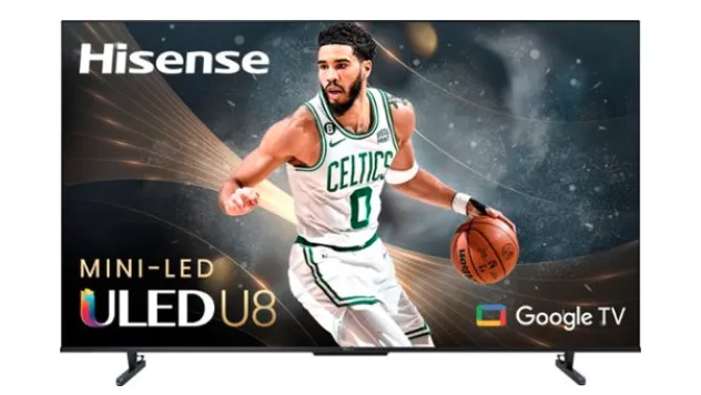 Hisense 75 Class U8 Series Mini-LED ULED 4K UHD Google Smart TV