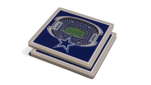 YouTheFan NFL 3D StadiumView team coasters