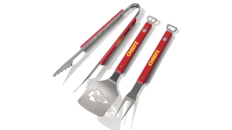 NFL team 3-piece BBQ grill set