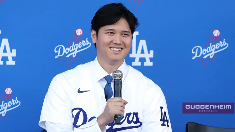 Shohei Ohtani Dodgers Press Conference 121423 大谷翔平ドジャース入団会見