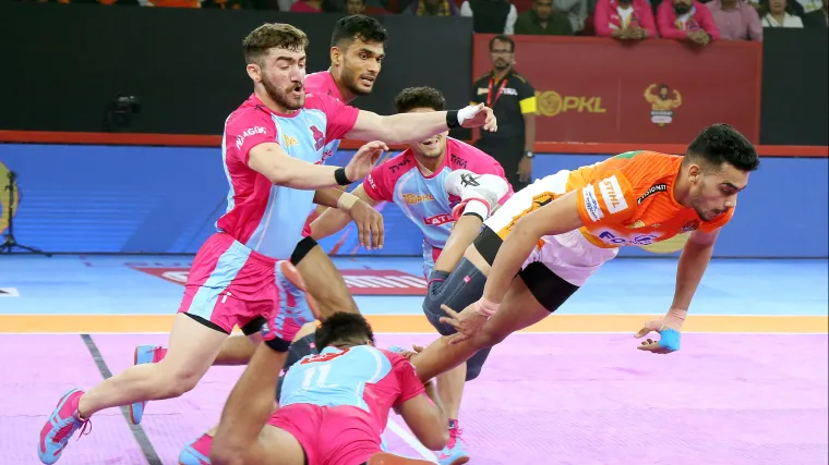 PKL season 10 Puneri Paltan vs Jaipure Pink Panthers