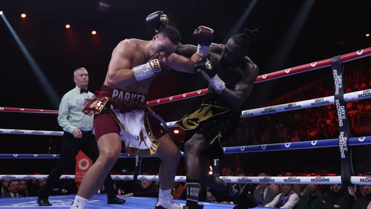 Joseph Parker and Deontay Wilder