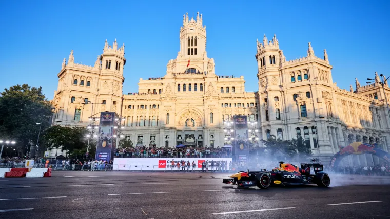 Checo Perez Red Bull Madrid