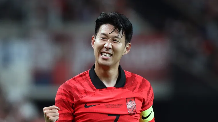 Heung-min Son of South Korea