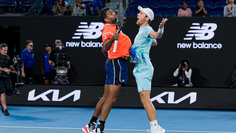 Matt Ebden and Rohan Boppana