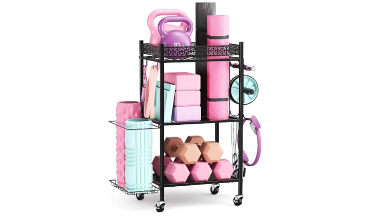 VOPEAK Yoga rolling storage rack