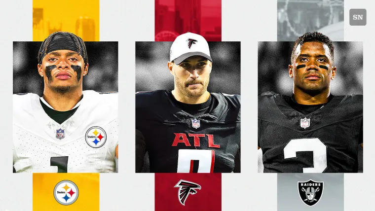 Justin Fields, Kirk Cousins, Russell Wilson