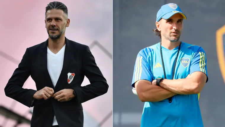 Martin Demichelis Diego Martinez River Boca 2024