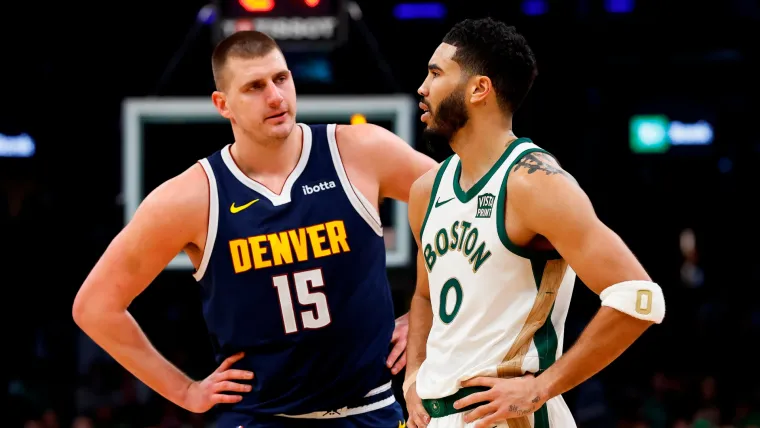 Nikola Jokic and Jayson Tatum